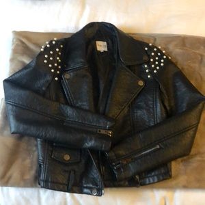 Taylor Hill Pleather Jacket
